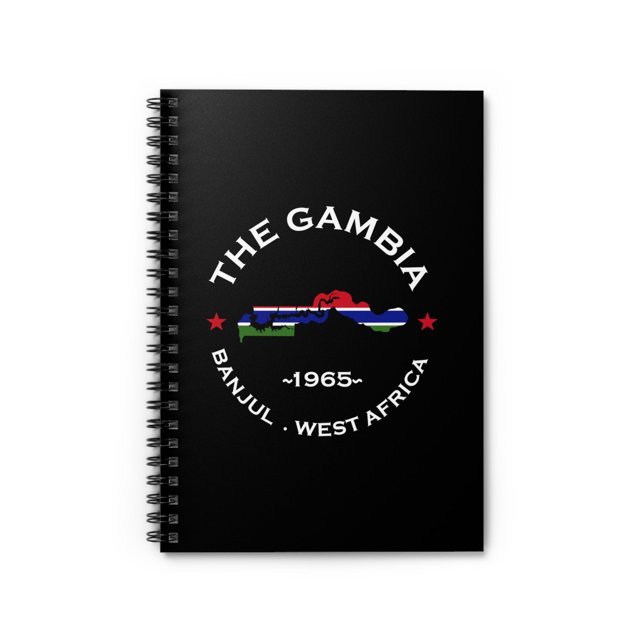 Gambia Spiral Notebook